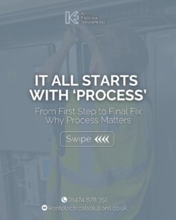 It all starts with process...
At Kent Electrical Solutions, every successful project starts with a clear process. 

Before any installation begins, we ensure everything is in place for a safe and efficient delivery.

On day one, our team completes a full site induction, reviews RAMS and walks through the site plan together. Everyone understands the scope, safety expectations and their role in delivering to spec. We also agree a weekly progress meeting with the client to keep communication clear throughout.

This structured approach is how we maintain standards, avoid delays and keep your project on track from start to finish.

Speak to a contractor who takes the process seriously...
Call ☎️ 01474 878352 or visit kentelectricalsolutions.co.uk

#KentElectricalSolutions
#ElectricalContractor
#SiteManagement
