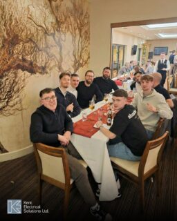 Merry Christmas from everyone at Kent Electrical Solutions Ltd. 🎄
A great year of hard work deserves time together for the KES team.

Our Christmas meal gave the team a chance to step away from site, catch up and celebrate the effort that goes into delivering your projects day in, day out.

Strong working relationships build trust, consistency and better outcomes for you. When the team works well together, your projects benefit from clear communication and reliable delivery.

We look forward to supporting your electrical needs in the new year with the same focus on quality workmanship and reliable service.

#KentElectricalSolutions