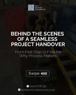 A flawless handover doesn’t happen by chance, it starts weeks before.
At Kent Electrical Solutions, we know how critical project completion is. That’s why our handover process begins two weeks before completion, ensuring everything is perfect by the time we meet with the client.

Here’s how we deliver a seamless finish:
✔️ 2 weeks before: We finalise all as-fitted drawings and spec sheets
✔️ 1 week before: Our team completes a full snagging list review
✔️ Then: We label, test and certify every system to the highest standards
✔️ 2 days before: You’ll receive the full KES Completion Pack – ready for a smooth handover

💡 Preparation is everything – because when it comes to client confidence, details matter.

Want to work with a contractor that gets it right, first time?
Call us on: 01474 878 352

#ElectricalContractors #ProjectCompletion #ConstructionHandover #KentElectrical #CommercialElectricalServices