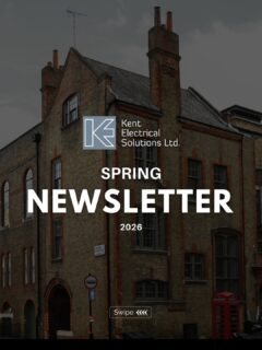 Our Spring Newsletter gives you a full view of our latest project work and the people driving it forward.

You will see how we delivered a full electrical fit out at 43 Palace Street, installing new distribution boards, upgraded lighting and structured data systems that support safe and reliable use every day. 

You also get an insight into how we invest in our team, with internal promotions, hands on project leadership and ongoing development that strengthens standards on every job.

kentelectricalsolutions.co.uk

#KentElectricalSolutions #ElectricalContractors #CommercialElectrical