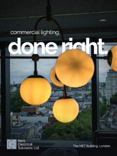 Good lighting can make a real difference to a commercial space, from how it looks and feels to how well it works for the people using it every day.

At Kent Electrical Solutions, we work on commercial lighting installations that combine practical design, quality workmanship and attention to detail.

Whether you're planning a new installation or upgrading an existing space, our team is here to help.

Get in touch to discuss your next project.

kentelectricalsolutions.co.uk

#CommercialLighting #ElectricalContractors #CommercialElectrical
